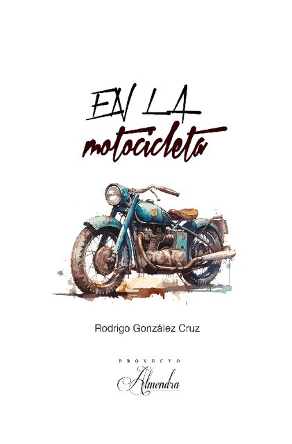 Portada de En La motocicleta