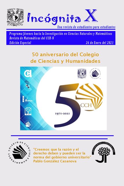 Portada de IncognitaX 50 aniv