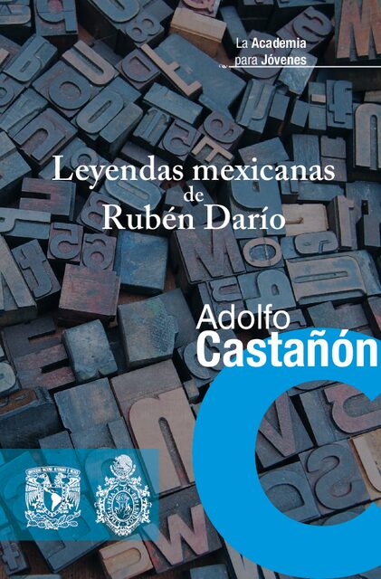 Portada de Leyendas mexicanas de Rubén Darío