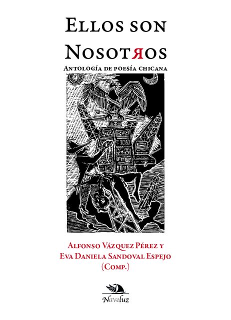 Portada de Ellos son nosotros Antología de poesía chicana