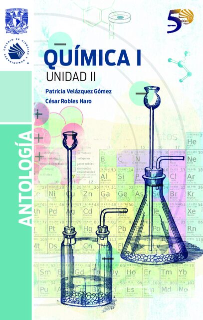 Portada de Química I Unidad I
